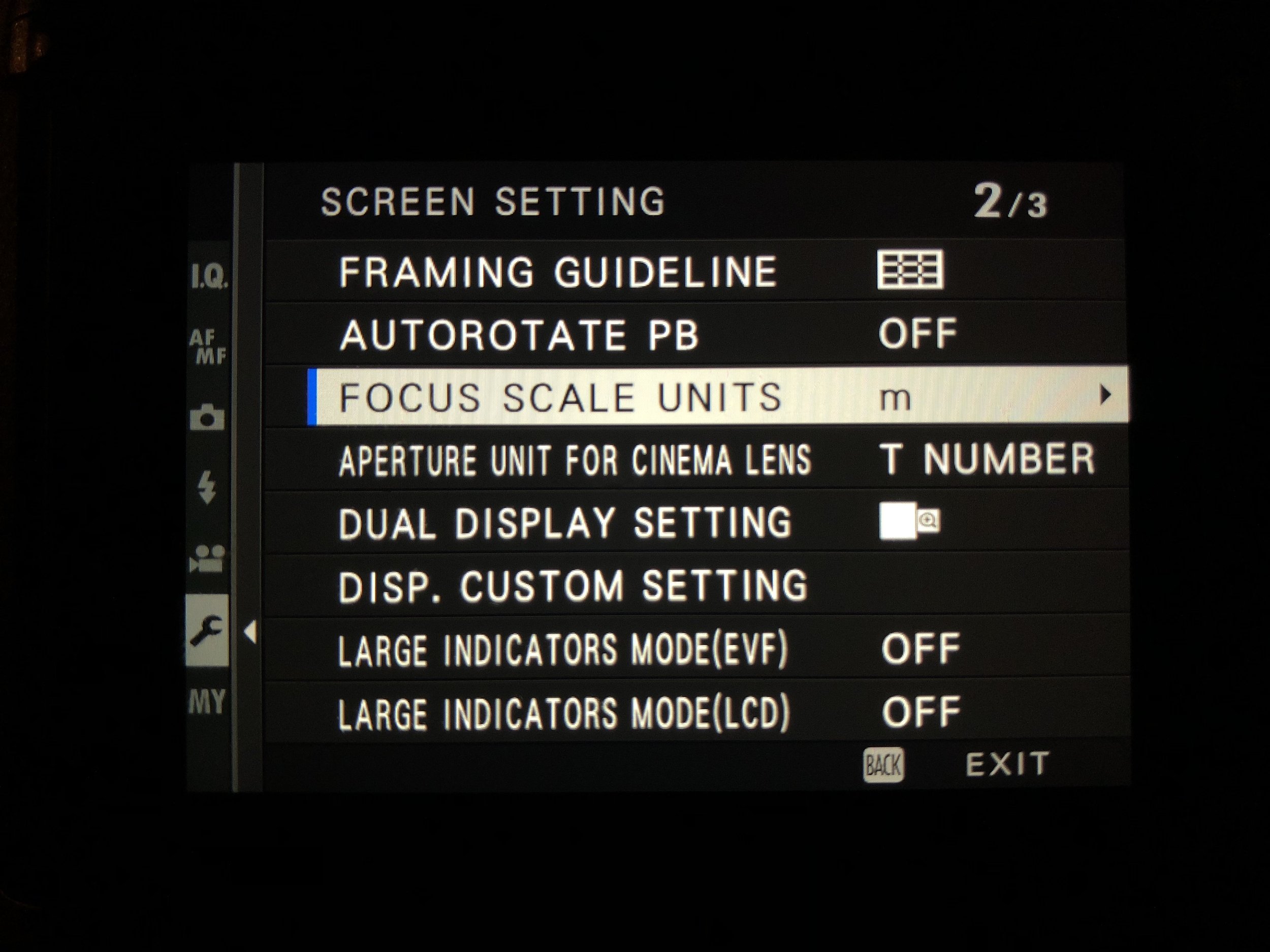 How I set up my Fujifilm X-T2 for Zone Focusing — zonefocus.net